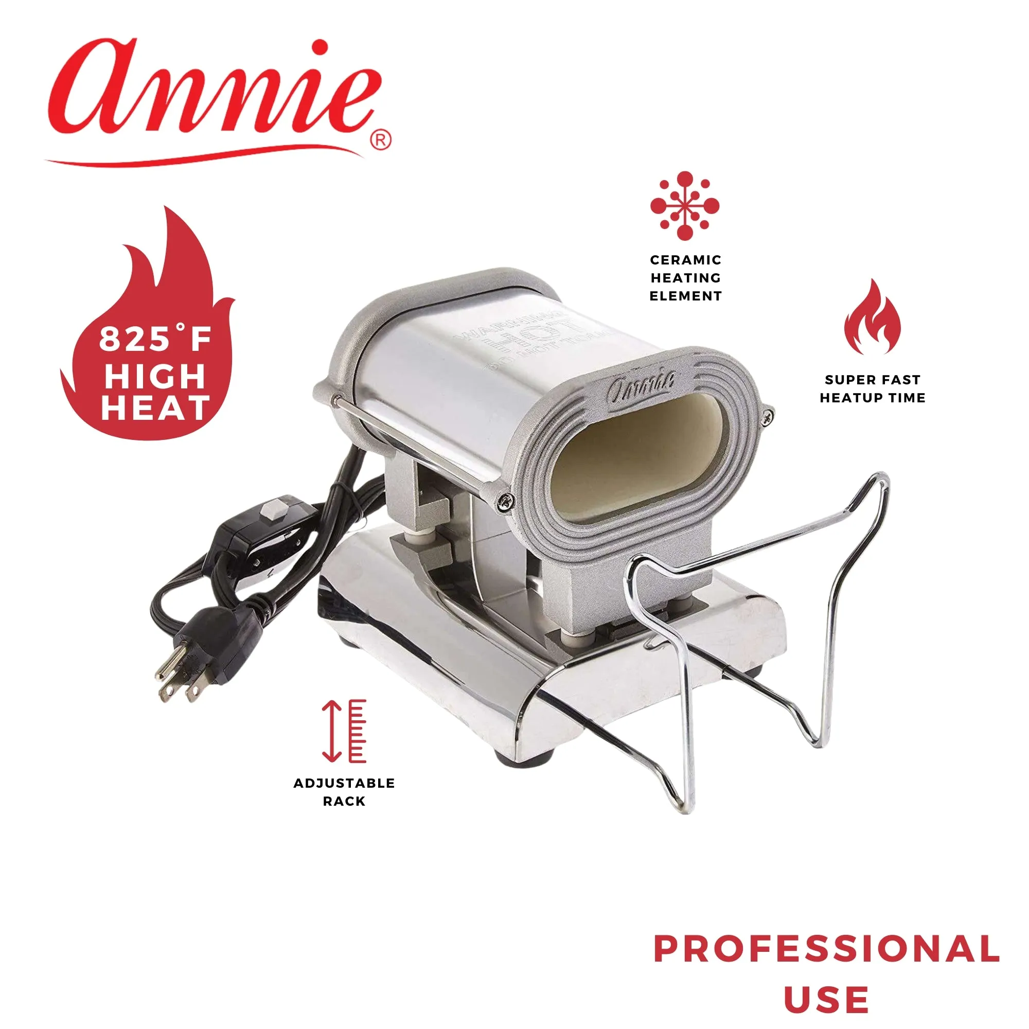 Annie Ceramic Thermal Stove - Small, Silver
